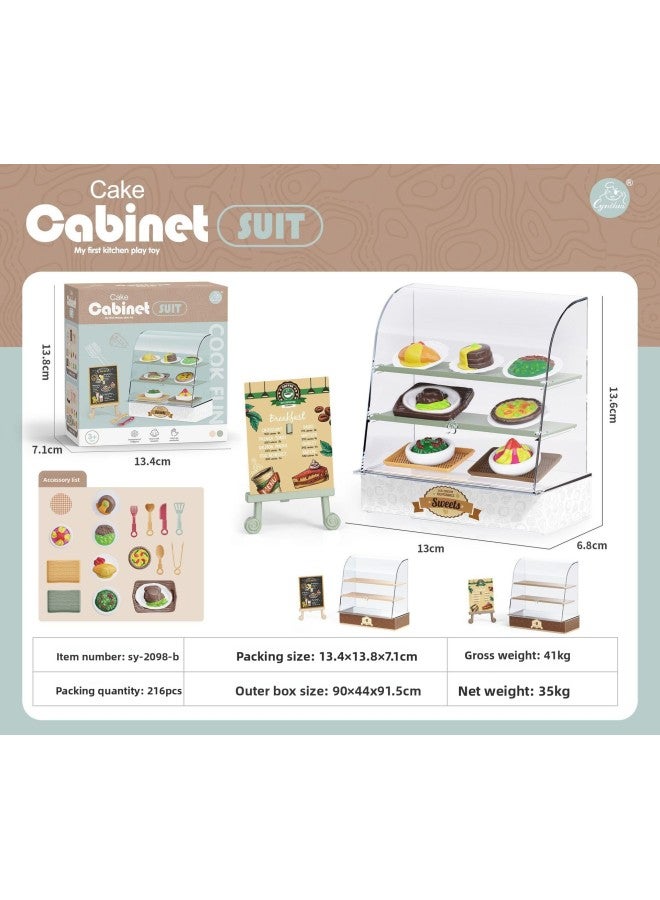 بيت الدمية، بيت اللعب، محاكاة المطبخ، ثلاجة، لعبة أدوات مائدة المطبخ للأطفال