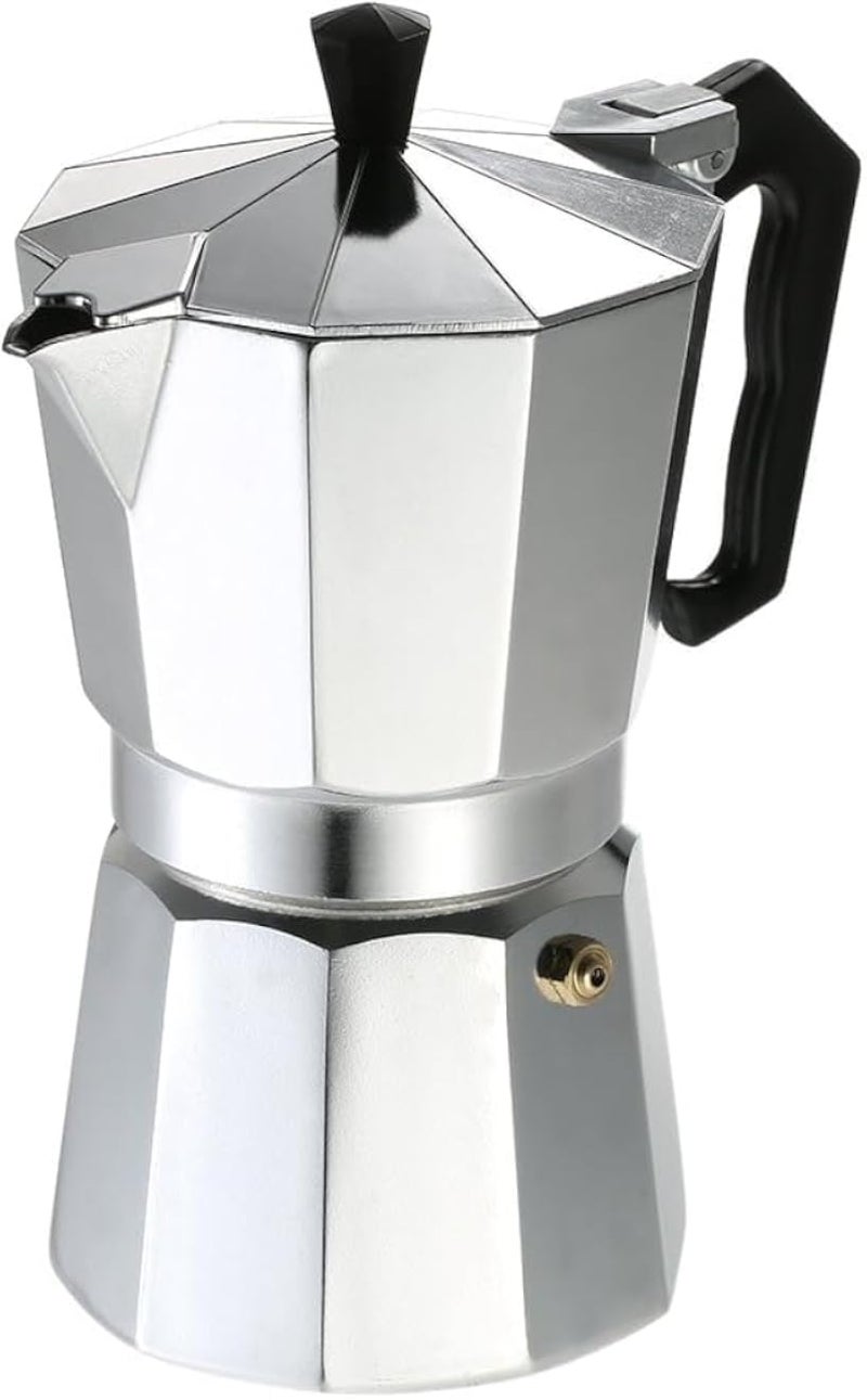 Moka Espresso Maker â€“ 3 Cup Stovetop Coffee Maker