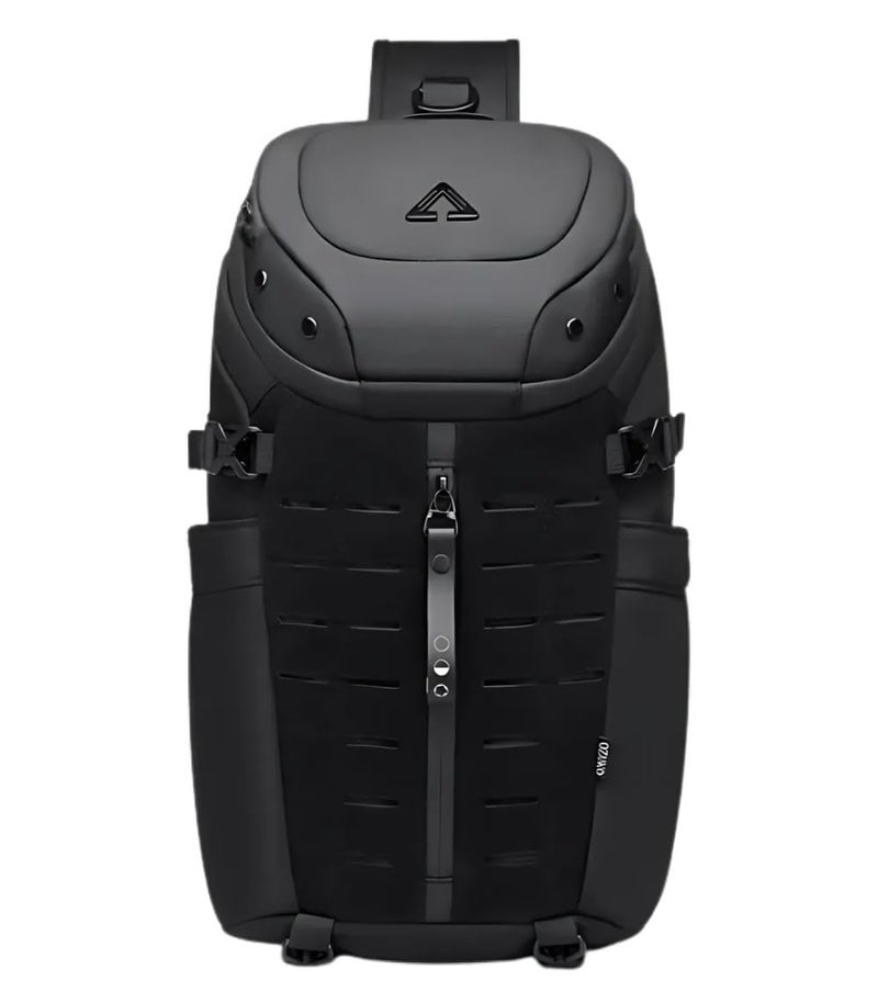 OZUKO Waterproof Crossbody Sling Bag for Men With Tripod Holder, Umbrella Pocket, Tablet Organizer, Anti-Theft Shoulder Bag, Tech-Ready Sports Bag, Black, 9730 - Image 1