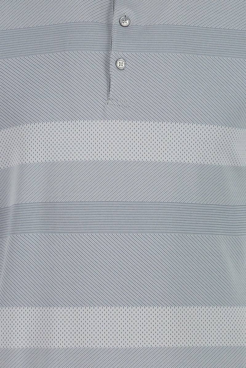 Ping Men Sportswear Fit Short Sleeve Outdoor Polo Shirt, Light Grey - Image 5