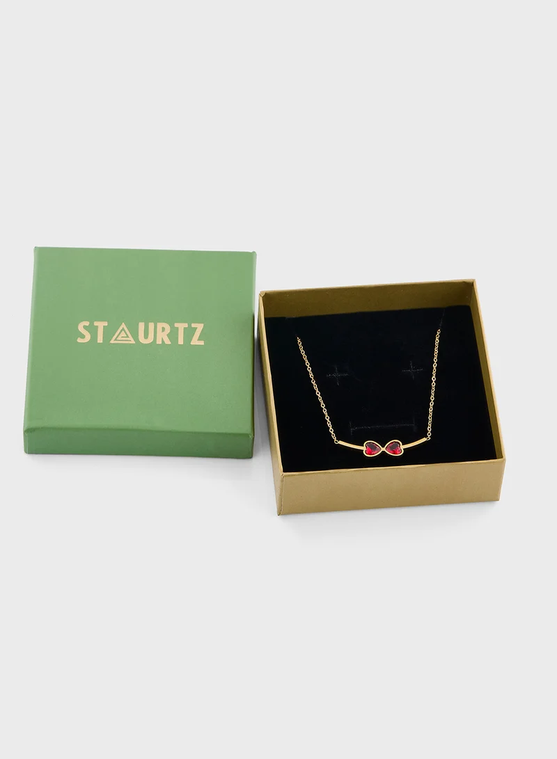 Staurtz Precious Necklace Red
