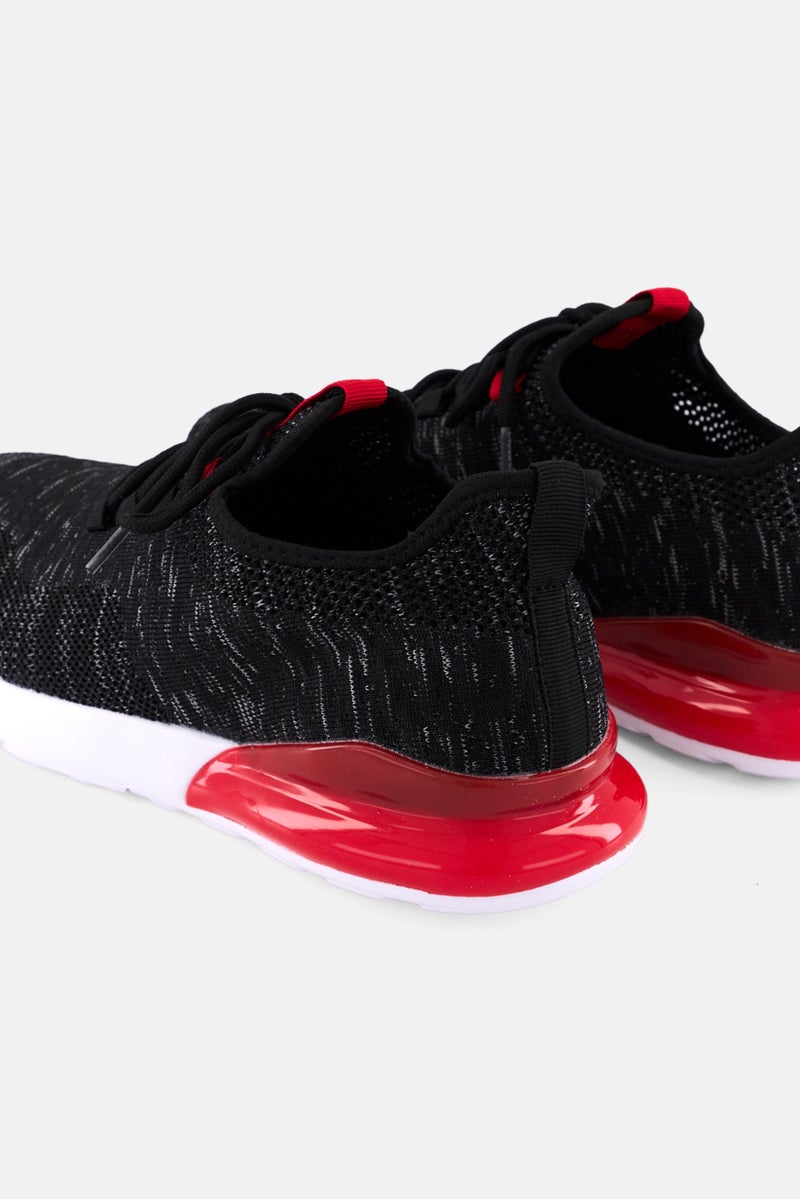 CROSSHATCH أحذية جري سميتلينج للرجال، سوداء - Image 4