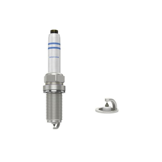 BOSCH 8516 EVO Spark Plug Ideal for Turbocharged Gasoline Direct Injection GDI Engines Pack of 10