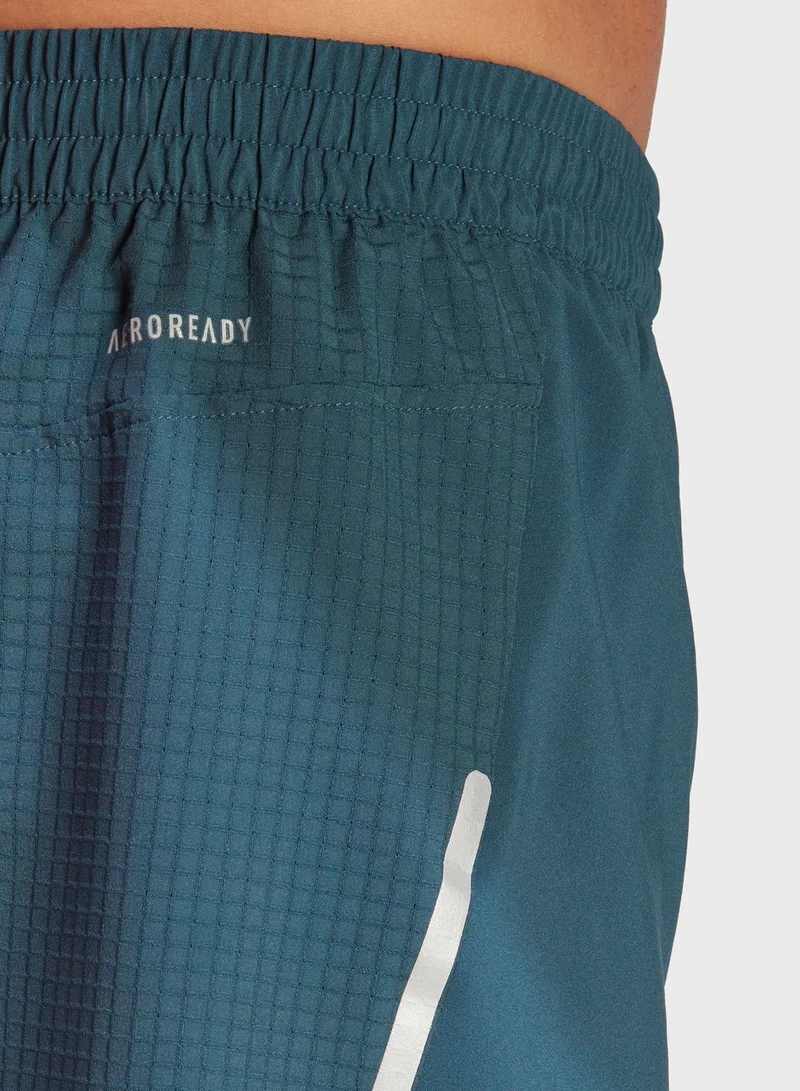 adidas شورت مخصص للركض 2 في 1
