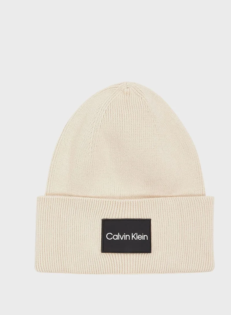 CALVIN KLEIN Logo Beanie