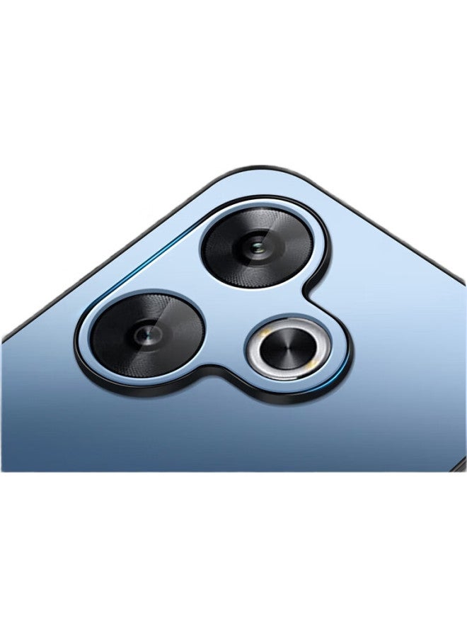 Shangsu Compatible With Redmi Turbo 3 Phone Case, Xiaomi Turbo 3 Protective Cover, Ag Frosted Lens Integrated Design, Shockproof, Redmi Simple Business Style For Women And Men, Outer Shell, Lavender Gray - Image 3
