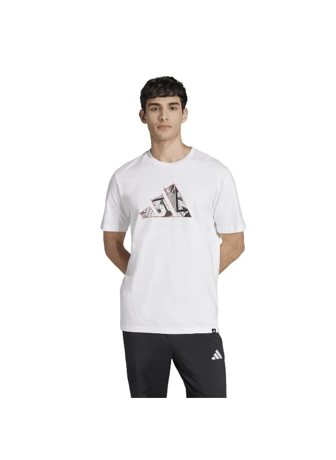 Adidas adidas codes photoreal logo men graphic t-shirt