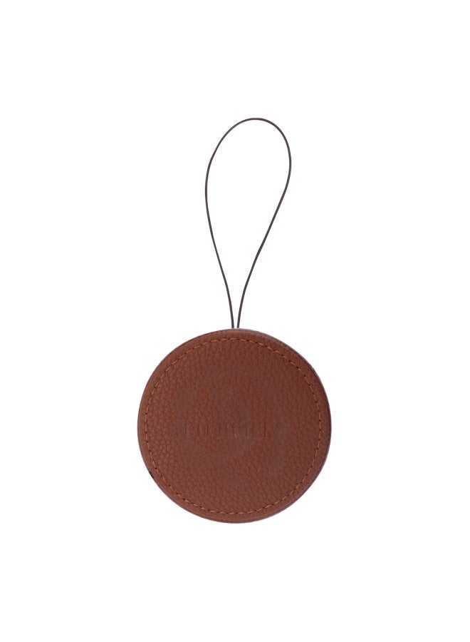 Anti-lost Protective Cover Lens Accessories Suitable For The Lens Cover Of The Camera Of The Mini90 Aluminum Alloy Imitation Litchi Pattern-Color:Mini90 Lens Cap Brown (no Logo)  - Image 1