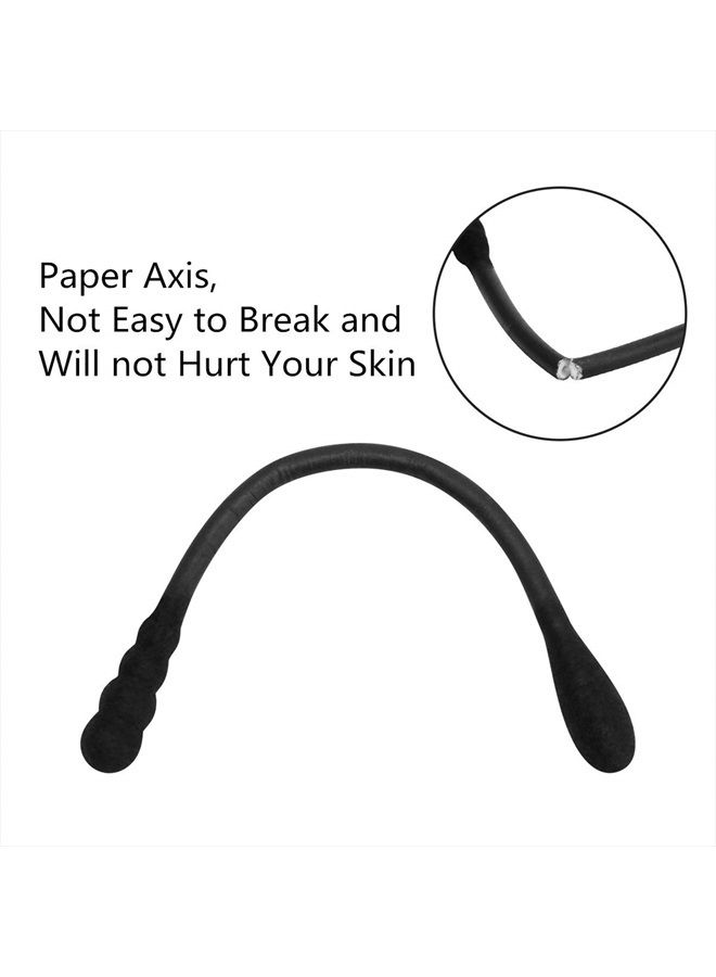 tifanso 200 Count Black Cotton Swabs, Natural Black Double Tipped Cotton Buds, Cruelty-Free Ear Swabs, Chlorine-Free Hypoallergenic - Image 2