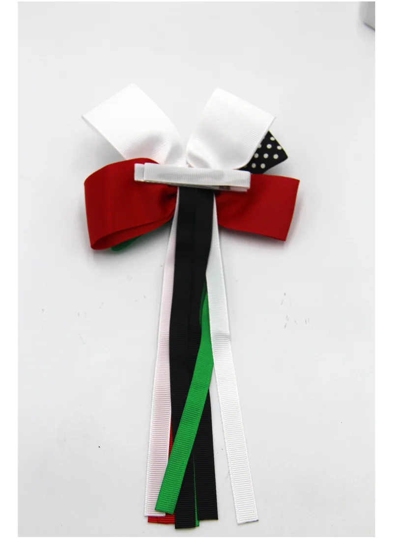 دىدانيالا D' Daniela - UAE National Flag Long Ribbon Bow