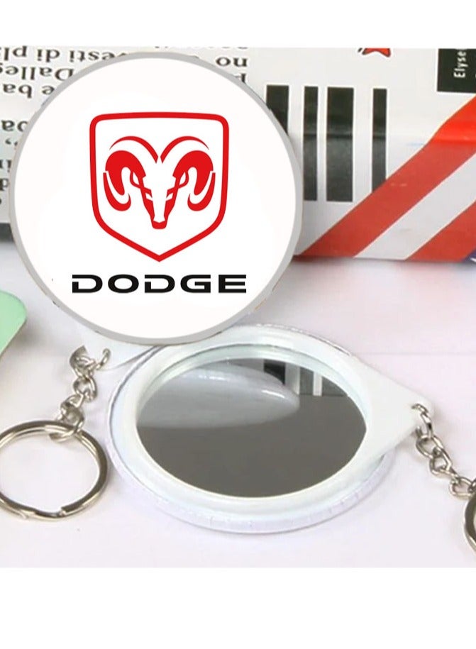 Stylish and modern Dodge car design key chain, great car accessory and beautiful gift