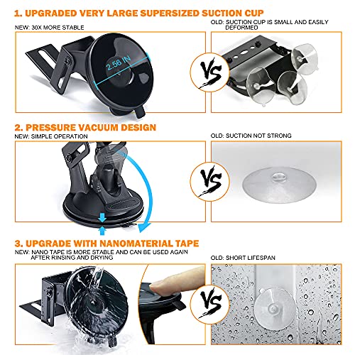 Xprite شريط ضوء الطوارئ Xprite للإشارات المرورية، شريط ضوء مزدوج، مصابيح تحذيرية وميض مع جهاز تحكم عن بعد وصندوق تحكم، للمركبات الخاصة بالشرطة والشاحنات - أبيض وأزرق - Image 4