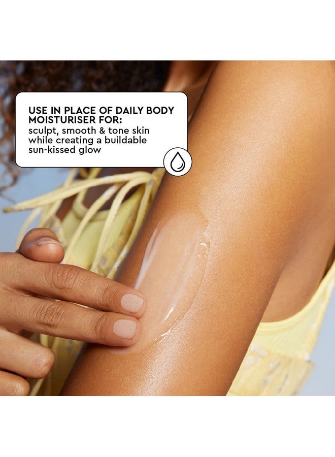 Tanologist Firming Daily Glow - Medium/Dark - Toning & Firming Gradual Tan Lotion - Natural, Sun Kissed Glow - Daily Tanning Lotion with Caffeine, Squalane & Grapeseed Oil - 8.45 fl oz - Image 4
