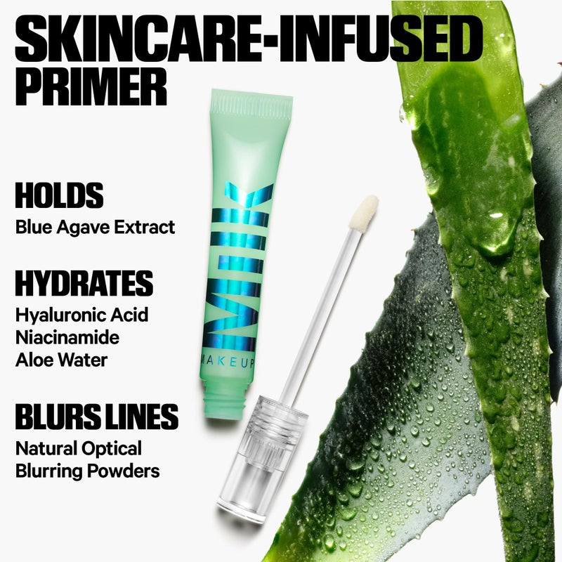 Milk Makeup Hydro Grip Eye Primer with Hyaluronic Acid â€“ Clear Primer for Eyeshadow + Undereye Concealer â€“ Grips Makeup, Hydrates + Smooths Skin for Crease-Free, Long-Lasting Wear â€“ 0.29 oz - Image 3