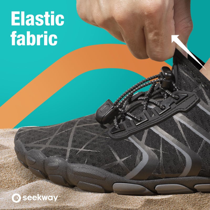 SEEKWAY Water Shoes Men Women Adult Quick-Dry Aqua Sock Barefoot for Beach Swim River Pool Lake Hiking Kayaking Surfing - Image 4