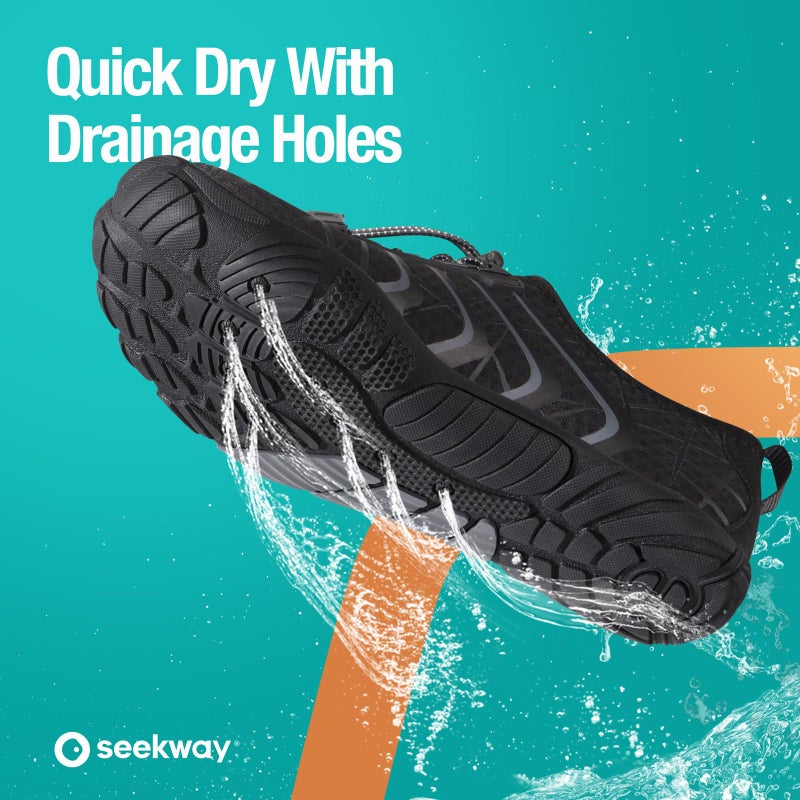 SEEKWAY Water Shoes Men Women Adult Quick-Dry Aqua Sock Barefoot for Beach Swim River Pool Lake Hiking Kayaking Surfing - Image 5