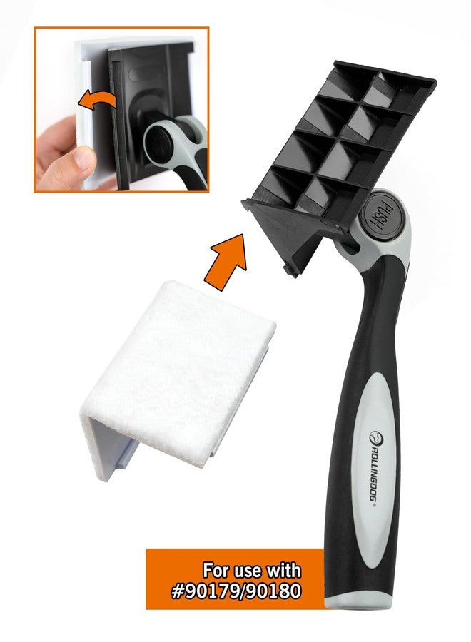 ROLLINGDOG Adjustable Corner Paint Pad Refills (2PC) for Edge Painting and Triming - Image 3