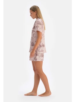dagi Light Pink Patterned Woven Shirt  - Image 4