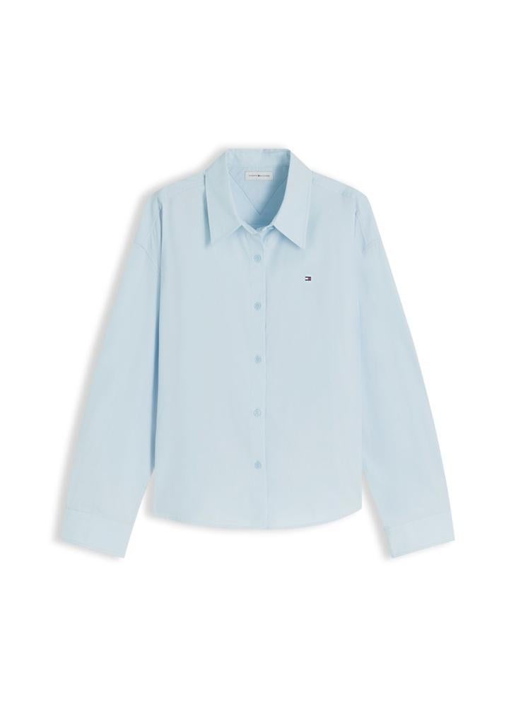 TOMMY HILFIGER Boxy Fit Poplin Shirt - Image 5