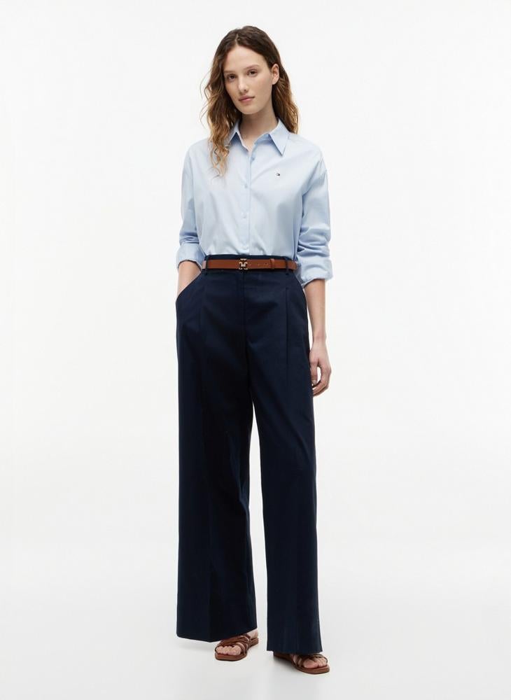 TOMMY HILFIGER Boxy Fit Poplin Shirt - Image 4