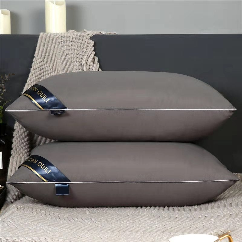 Heaton El Pillow Core Home Use Adult Feather Velvet Pillow Single Sale Gift Pillow Neck Protection Pillow - Image 4