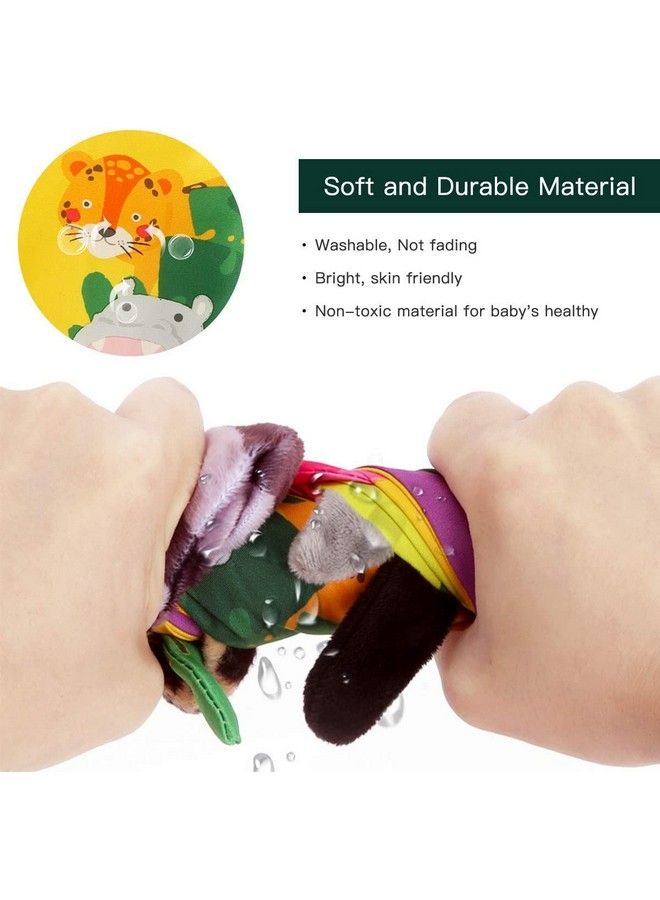 beiens كتب أطفال ألعاب كتب أطفال 0 6 أشهر كتب قماشية ناعمة قابلة للمس واللمس ألعاب للأطفال حديثي الولادة من سن 0 3 6 12 18 شهرًا مجموعة هدايا استحمام للأطفال حديثي الولادة من الأولاد والبنات ألعاب عربة أطفال تعلم حسي (3 قطع) - Image 5