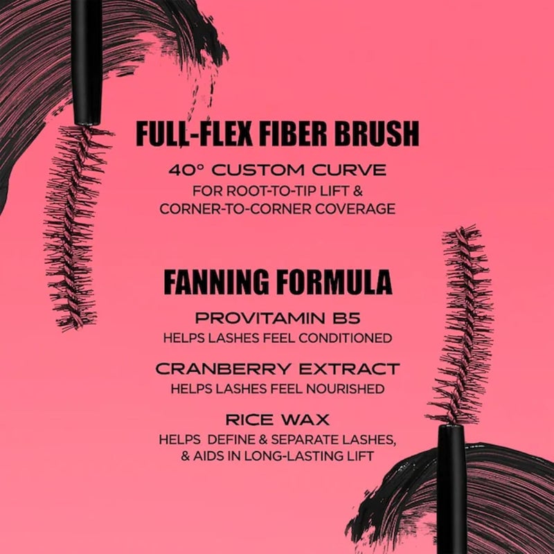 benefit Mini Benefit Fan Fest Fanning & Voluming Mascara 0.1 oz. 3g - Image 3