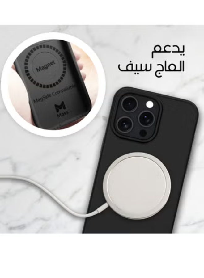 ماس كفر ماس ايفون 14برو ماكس إنڤينيت ماج سيف 6 في 1أسود - Image 2