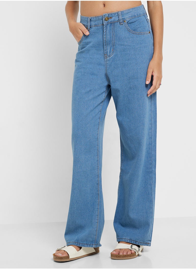 Ginger High Waist Wide Fit Jeans  - Image 2