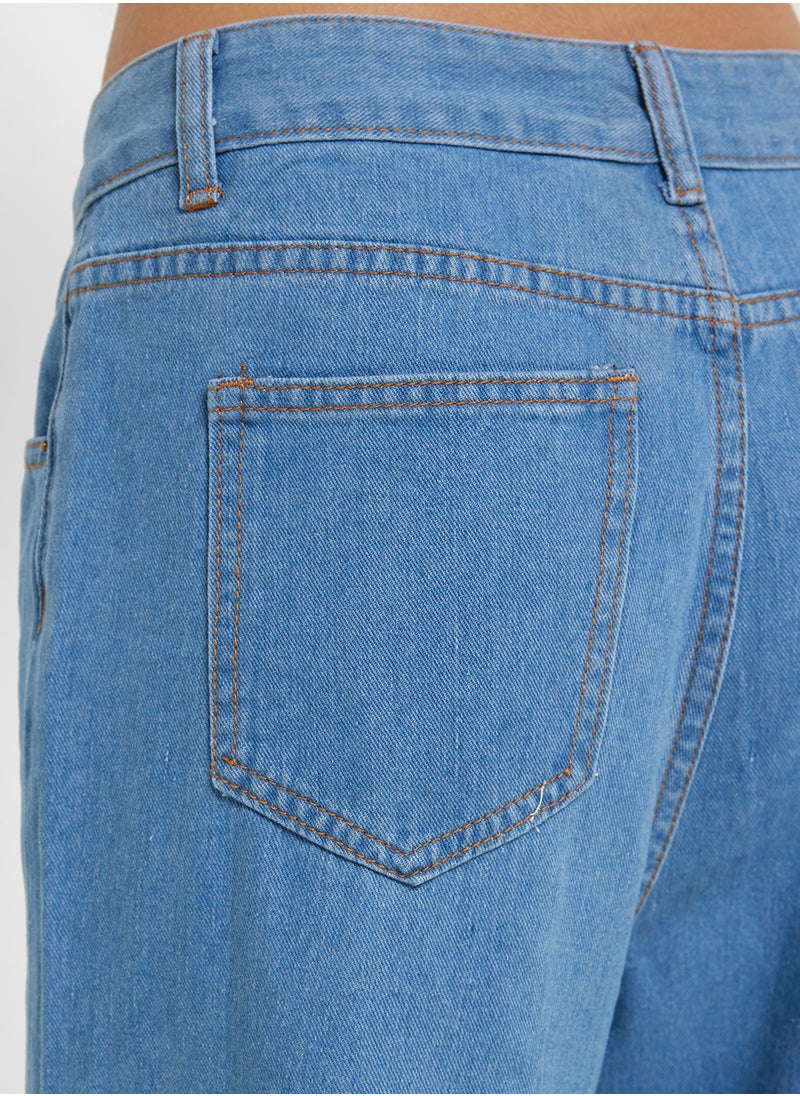 Ginger High Waist Wide Fit Jeans  - Image 5