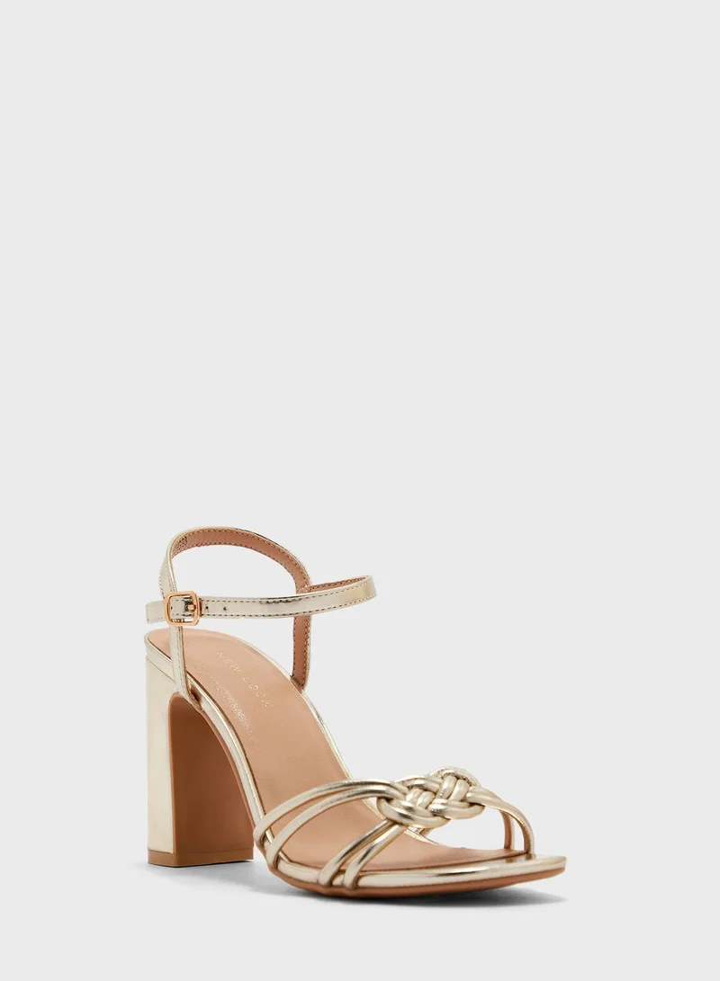 NEW LOOK Twisty Double Strap Sandals