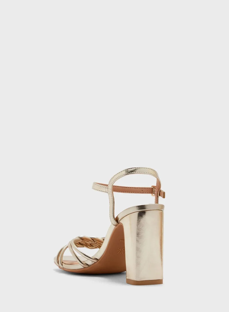 NEW LOOK Twisty Double Strap Sandals