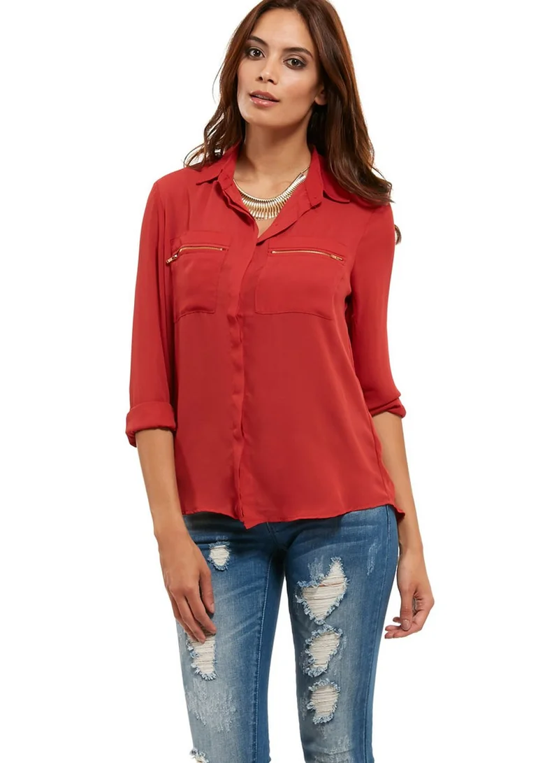 Lumière Timing Plain Shirt