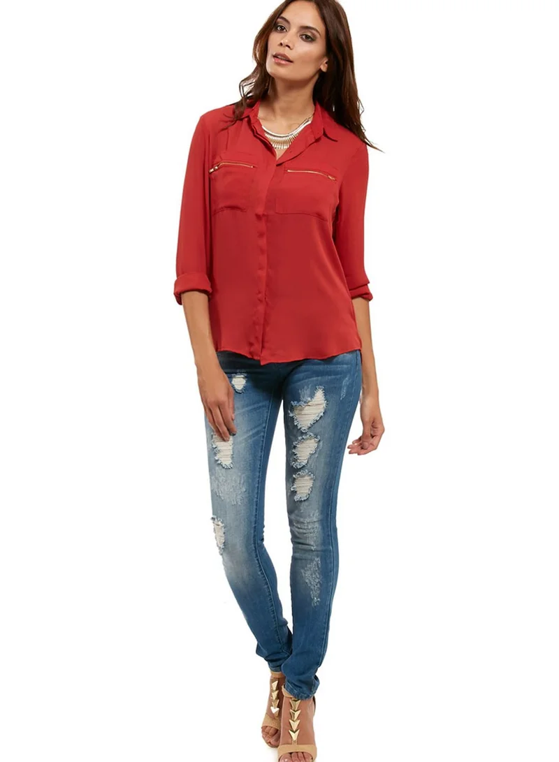 Lumière Timing Plain Shirt
