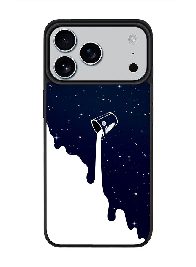 Stylizedd iPhone 17 Pro Max Case, [Compatible with MagSafe] Slim Magnetic cover Phone Case iPhone 17 Pro Max -Milky Way - Image 1