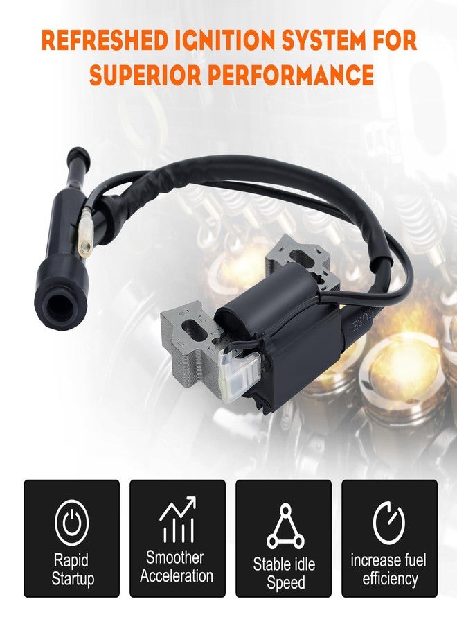 Hipa ملف إشعال هيبا مع شمعة احتراق لمحرك هاربور فريت بريداتور الأفقي 212 سم مكعب 6.5 حصان OHV 69730 69727 جو كارت - Image 3