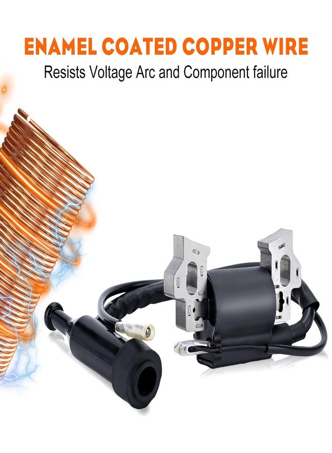 Hipa ملف إشعال هيبا مع شمعة احتراق لمحرك هاربور فريت بريداتور الأفقي 212 سم مكعب 6.5 حصان OHV 69730 69727 جو كارت - Image 5