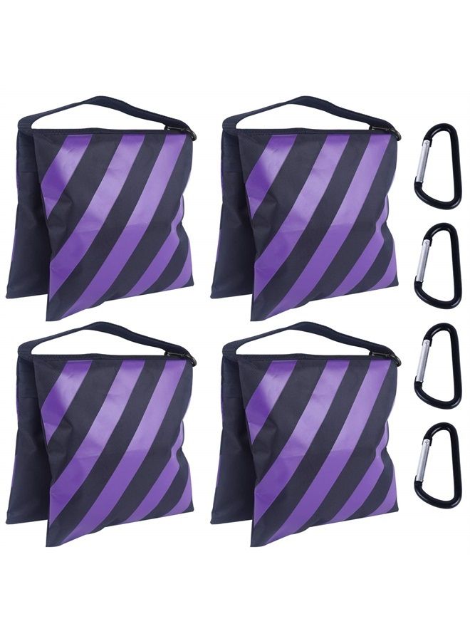 AbcCanopy Sandbag Photography Weight Bags for Video Stand,4 Packs (Purple) - Image 1