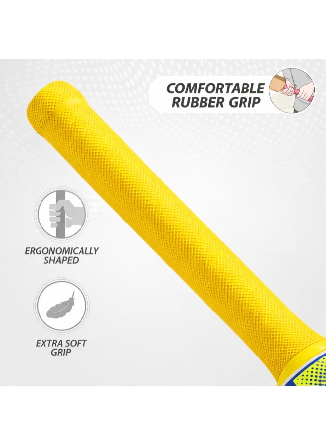 Elan Junior Wooden Cricket Bat – Lightweight Youth Cricket Bat for Kids, Durable Wood Blade with Comfortable Grip for Training and Match Play with Soft Balls - Image 4