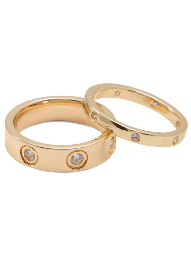 Aureliee Ladies Multi Color Ring