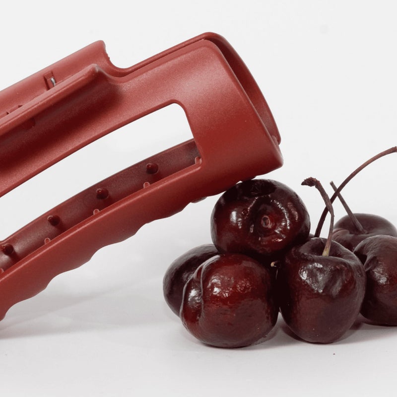 Mello The Original Mello Hair Claw Clip Squishy Claw Clip Made in Korea Patent Pending 30021976 (Red, Medium) - Image 4