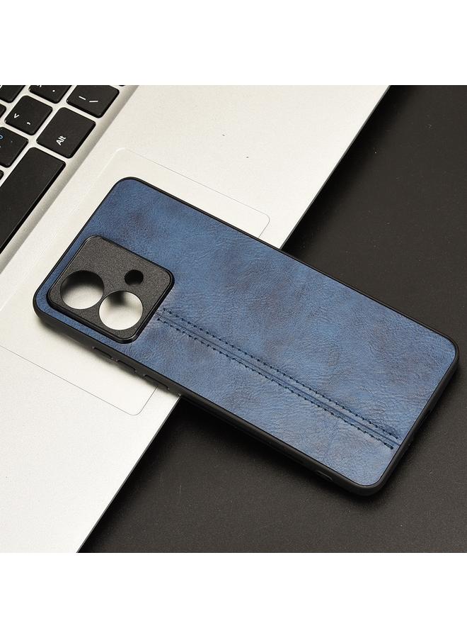 اس-توب جراب لهاتف موتورولا إيدج 40 نيو 5G، غطاء خلفي بخياطة بنمط بقرة - Image 2