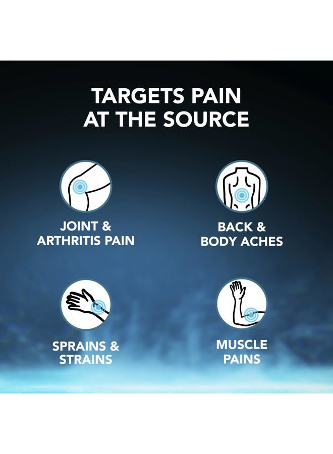 Vicks كريم فابو فريز المنثول لتخفيف الألم 3 أونصات، لآلام العضلات والمفاصل المرتبطة بالتهاب المفاصل، آلام الظهر البسيطة، التواءات، كدمات، بخار فيكس، تركيبة متغلغلة - Image 3