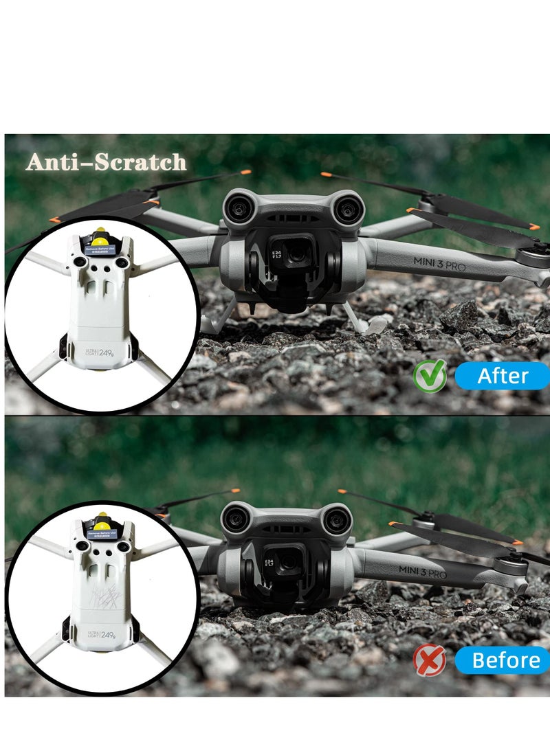 SYOSI - Suitable for DJI Mini 3 Pro Landing Gear Foldable Height Extension Legs Drop and Scratch Resistant and Protection Drone Accessories Tripod Head Drop Cushion Training Frame - Image 1