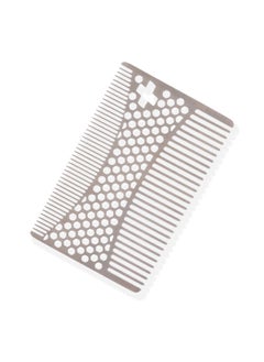 SHARPSWISS Credit Card Wallet Hair CombPocket Mini Beard Comb Keep Beard and Hair Neat and Clean 