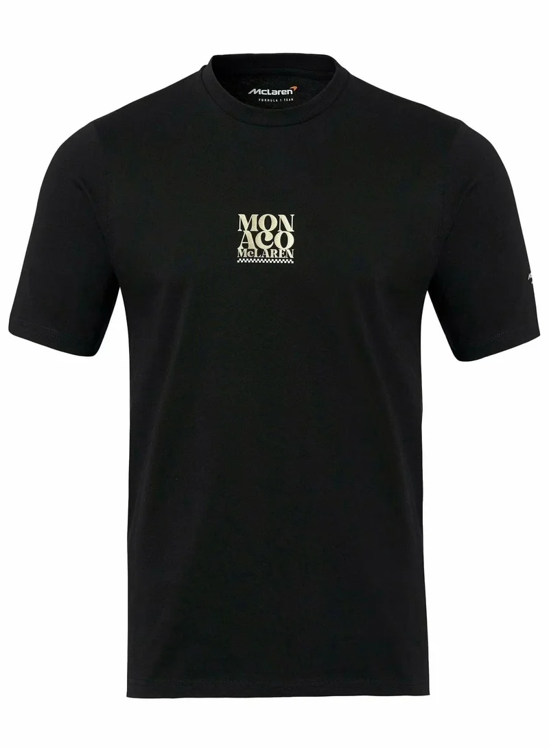 Mclaren black MCLAREN MENS MONACO GRAPHIC T-SHIRT for Men | Best Price UAE