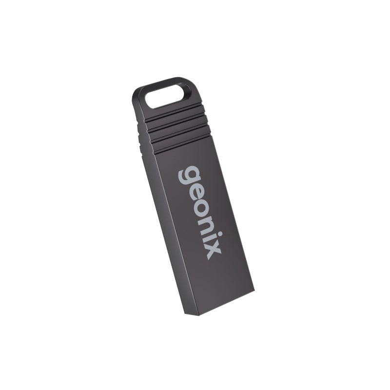 Geonix Pendrive 16GB, Metal USB 2.0 Flash Drive, Ideal for Data Transfer & Storage, 5 Years Warranty (Black) - Image 4