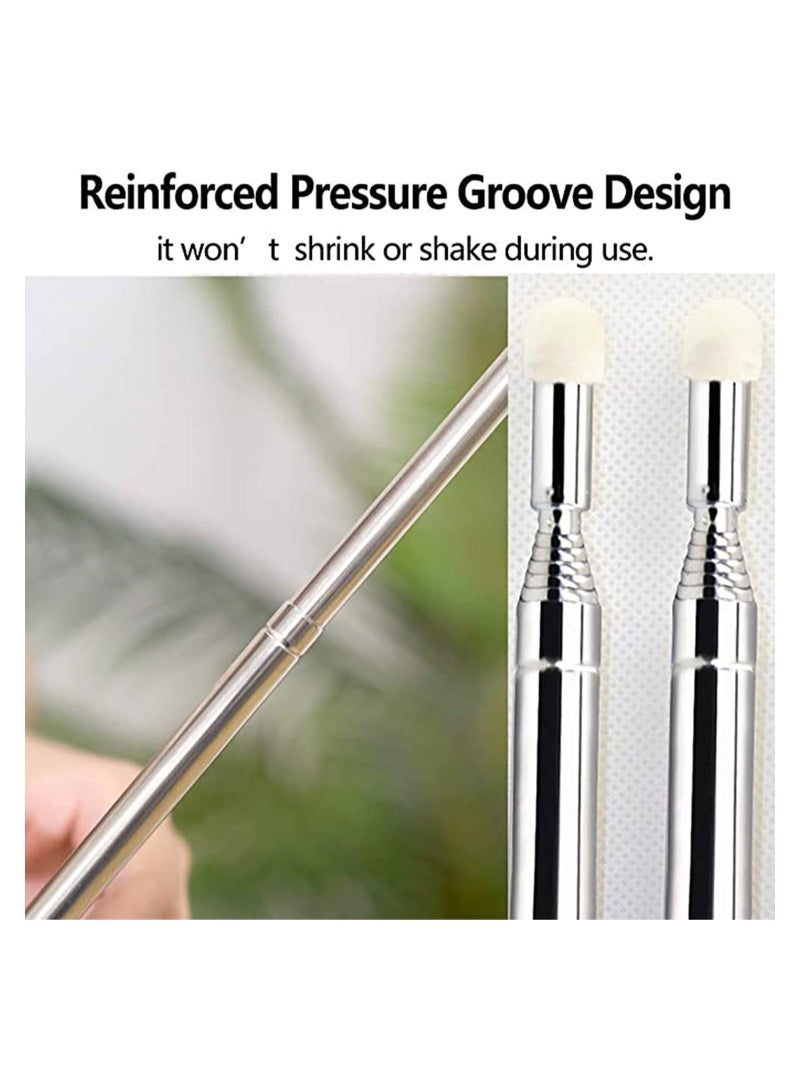 Captaintech Telescopic Pointer Stick with Hand Lanyard, Teacher Pointer for Classroom Presentation Pointers for Teachers Hand Pointer Extendable Pointer Stick Retractable Pointer Pen Whiteboard Pointer - Image 3