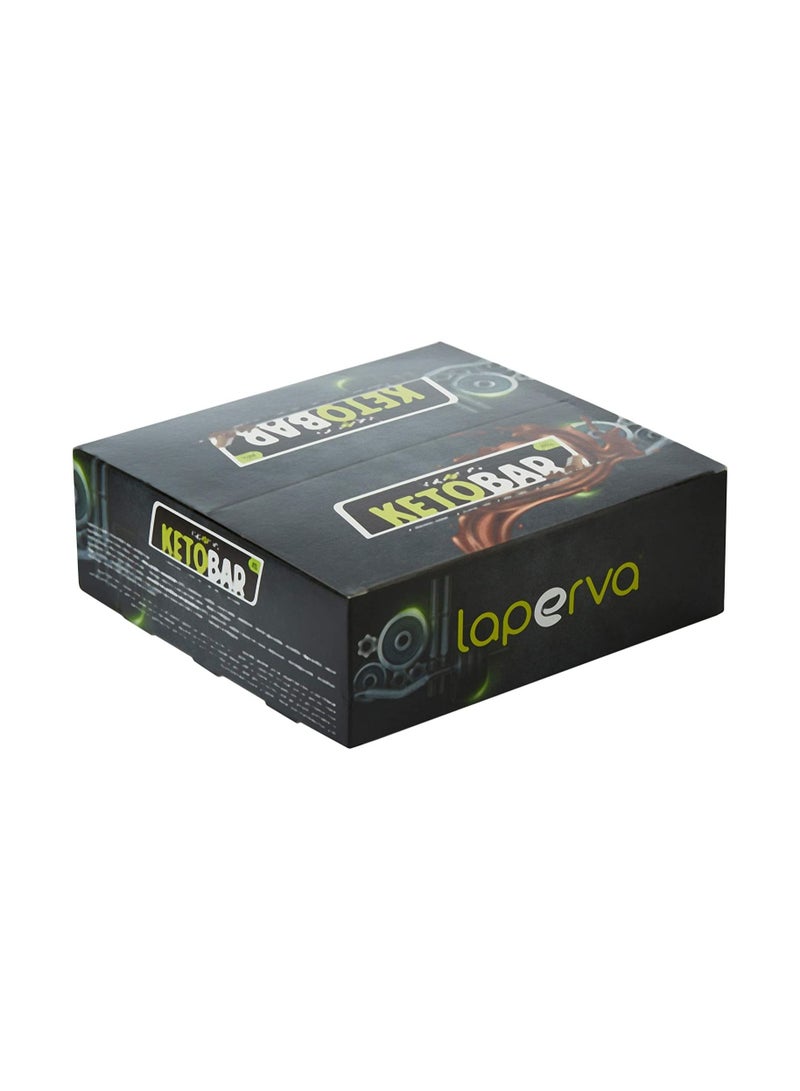 Laperva Keto Bars - Low Carb, High Fiber, Gluten-Free, Athlete and Keto Friendly, Variety of Flavors Including Milk Chocolate-20 Bars -35 gm - Image 1