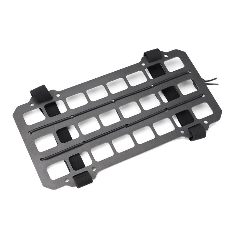 UHANBUT Vehicle Rigid MOLLE Panel Car Sun Visor Organizer Tactical Gear Rack EDC Pouch Tool Holster Truck Equipment Mount Plate Auto Interior Modular Storage Shelf Accessories Visor Panel - Image 3